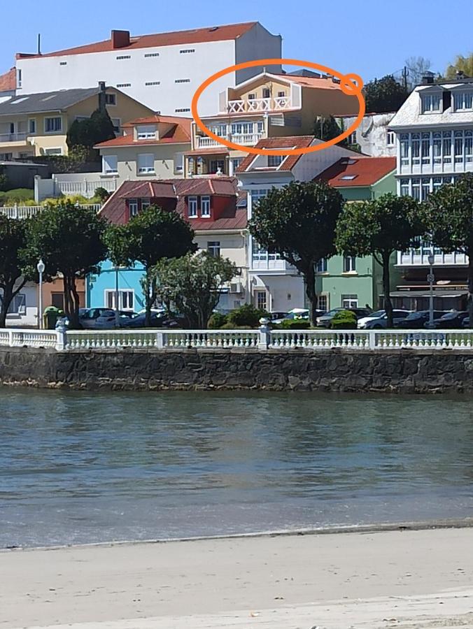 Villa Casa da Costa - Piso con galería y terraza con vistas al mar Cedeira Exterior foto